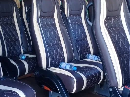 Автобус для сопровождающих, Пассажирский, 14–18 мест: салон