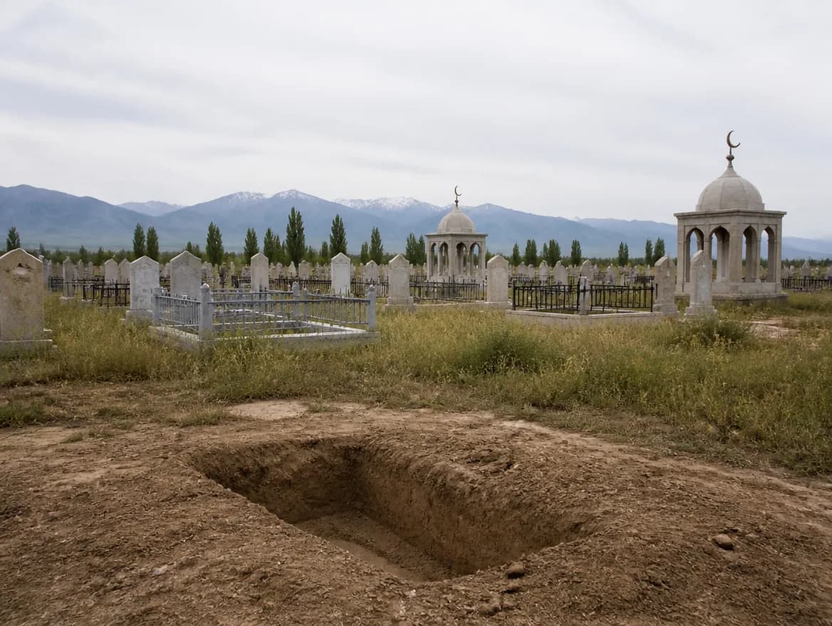 Место для захоронения на мусульманском кладбище — Memorial Ritual, Алматы