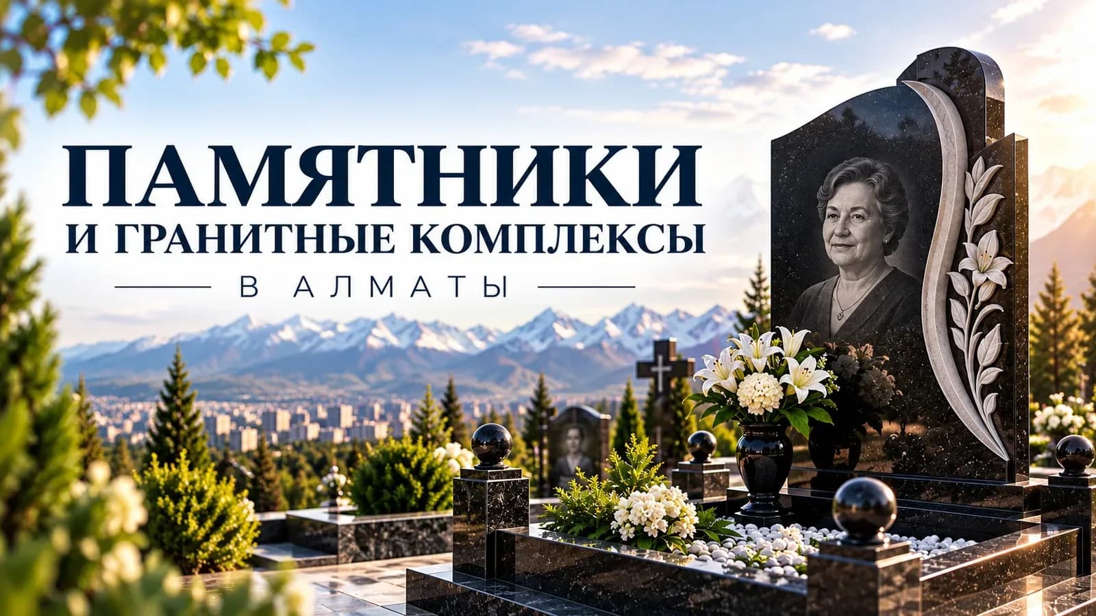 Памятники и гранитные комплексы — Memorial Ritual, Алматы